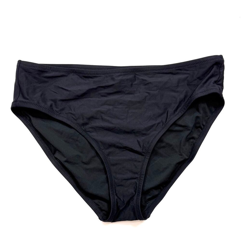 J. Crew Black Classic Bikini Bottom